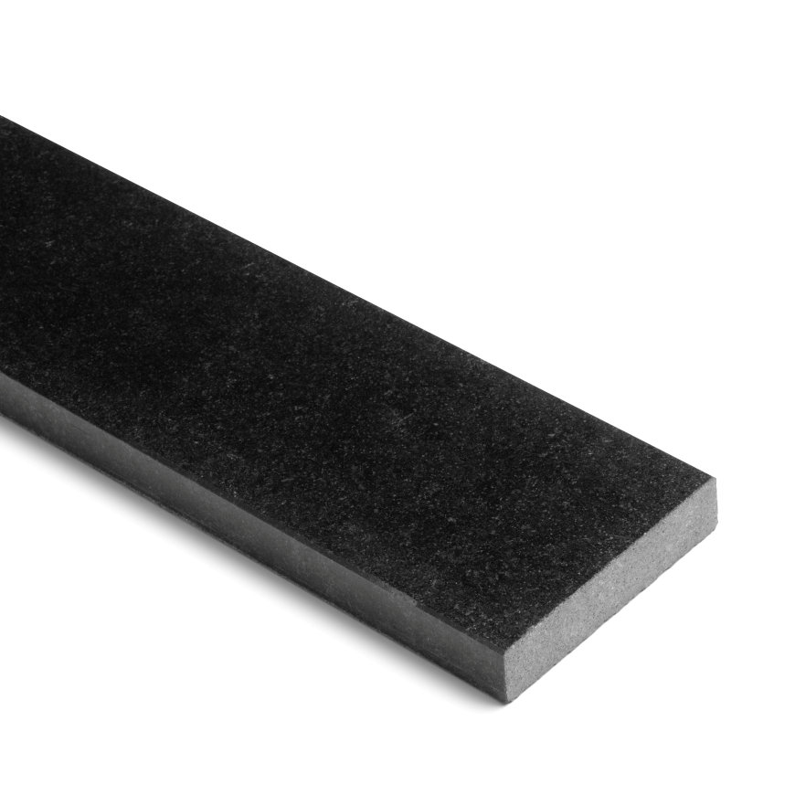 MG dorpel, graniet, zwart, 20 x 50 x 1000 mm 