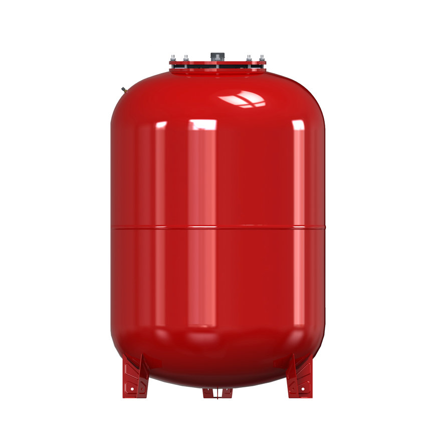 Varem expansievat, type Solarvarem, vervangbaar membraan, rood, 1½", 500 liter 