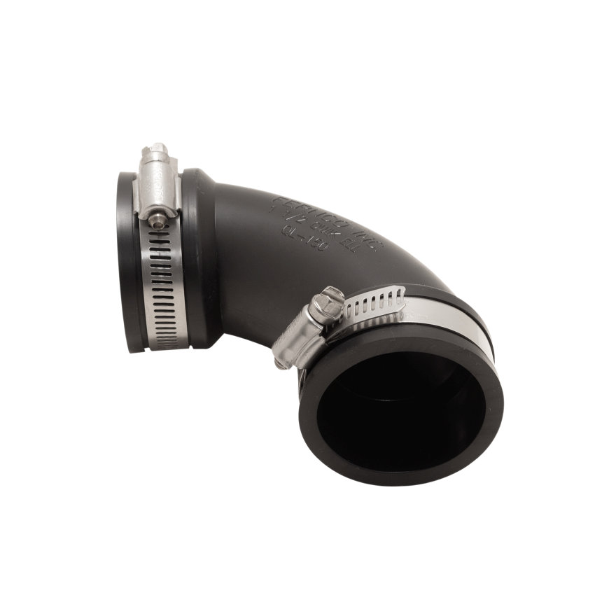 Fernco flexibele bocht, zwart, 48L, 50 - 40 mm 