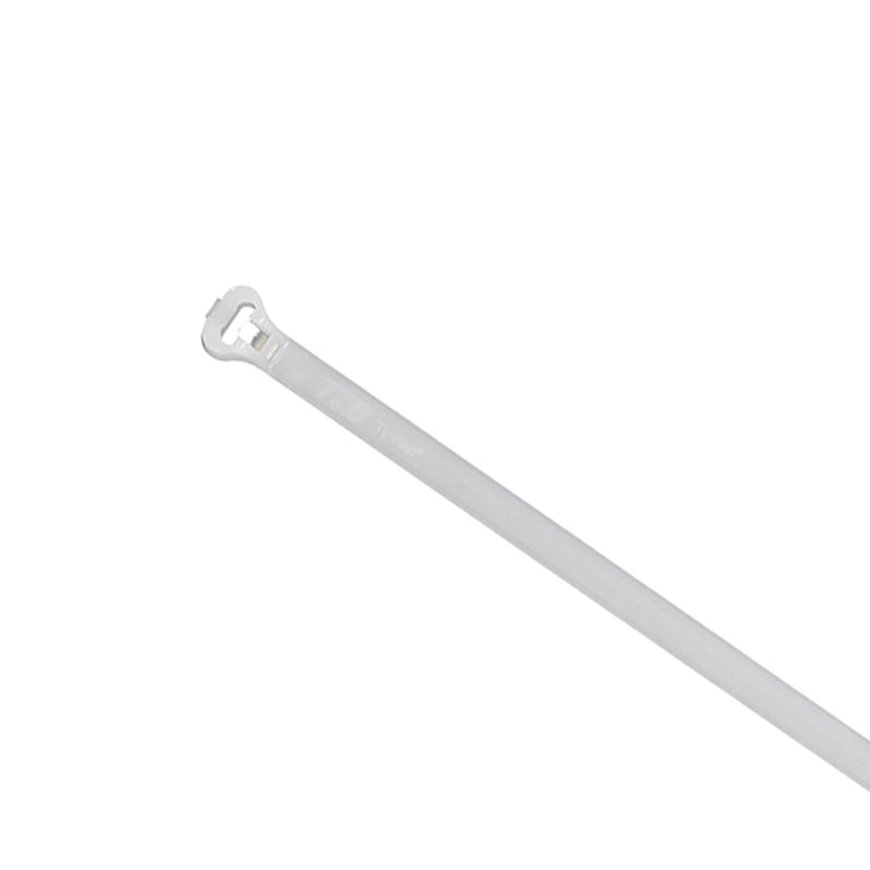 Ty-Rap kabelbinder met rvs vergrendelingslip, naturel, l = 92 mm, b = 2,29 mm, zak à 100 stuks 
