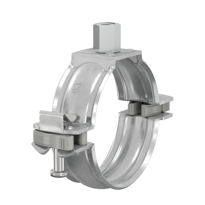 Flamco BSK pijpbeugel, elektrolytisch verzinkt, M8/M10 x 32 mm 