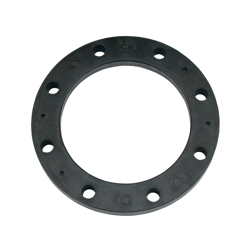 Wavin Monoline profielflens, gjs gecoat, voor pe, ND10 boring, 10 bar, DN 65, steek 145 mm, 75 mm 