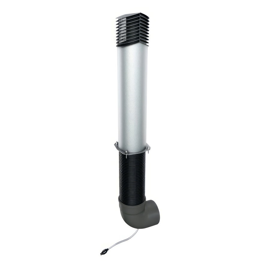 Nedco staande luchtuitlaat, type Eco+, rvs,160 mm 