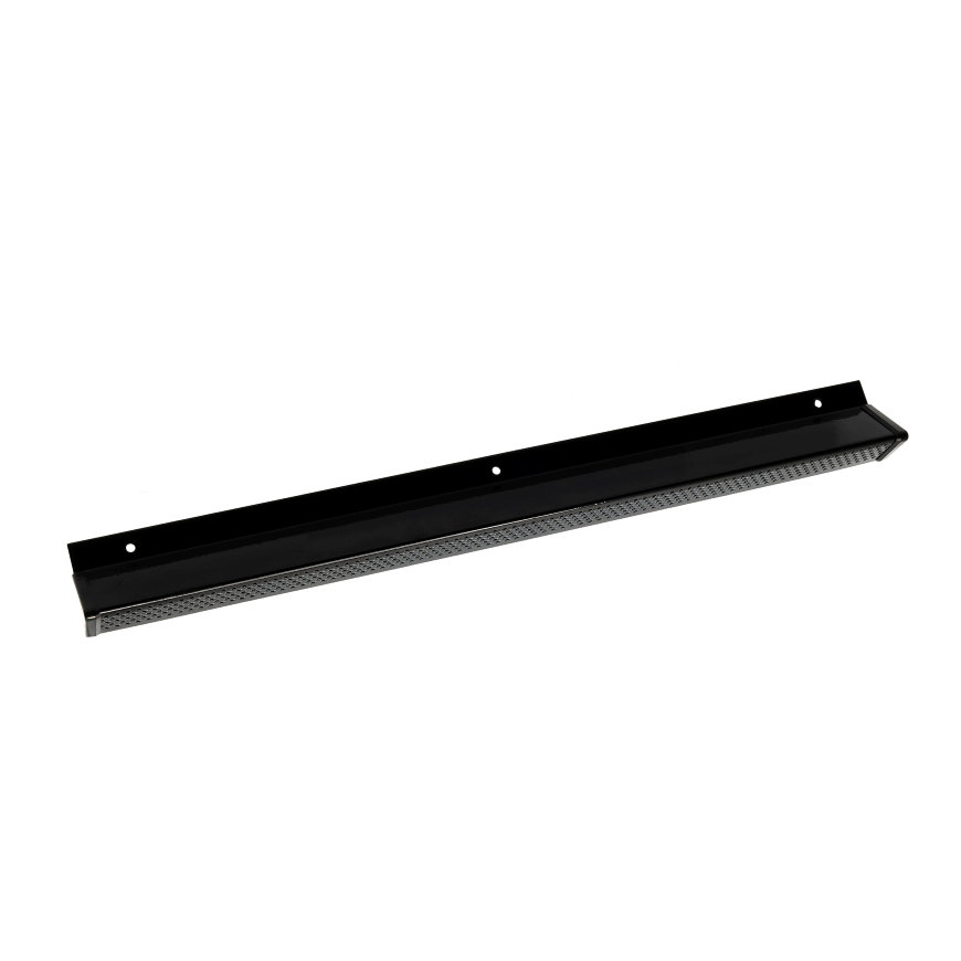 Nedco ventilatiekapje, aluminium, 300 x 30 mm, zwart 