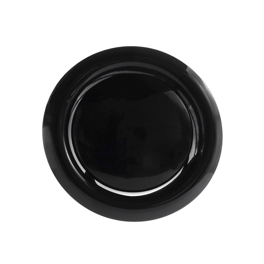 Nedco afzuigventiel met klemmen, rvs 304, Ø 125 mm, zwart 
