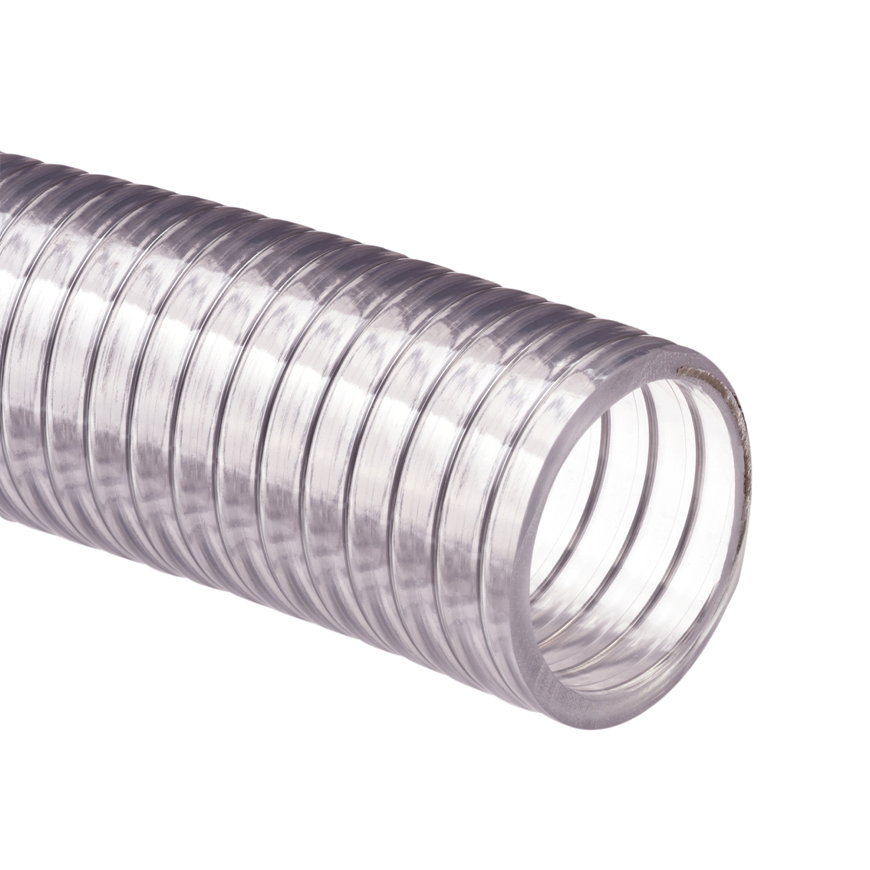 Alfaflex transparante zuig- / persslang, Alfacier, 50 x 61 mm, l = 30 m 