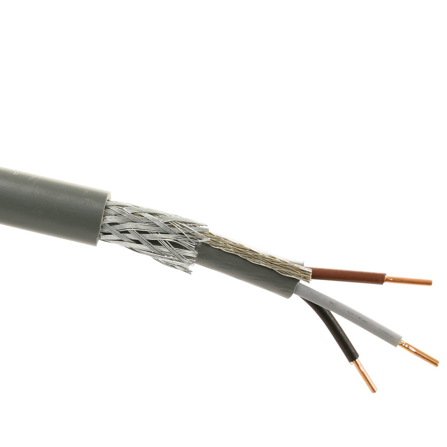 TKF Z1O-YMz1Kas installatiekabel, (grondkabel), B2ca 0,6/1 kV, s1, 3x 2,5 mm²+ as2,5, l = max. 1000m 