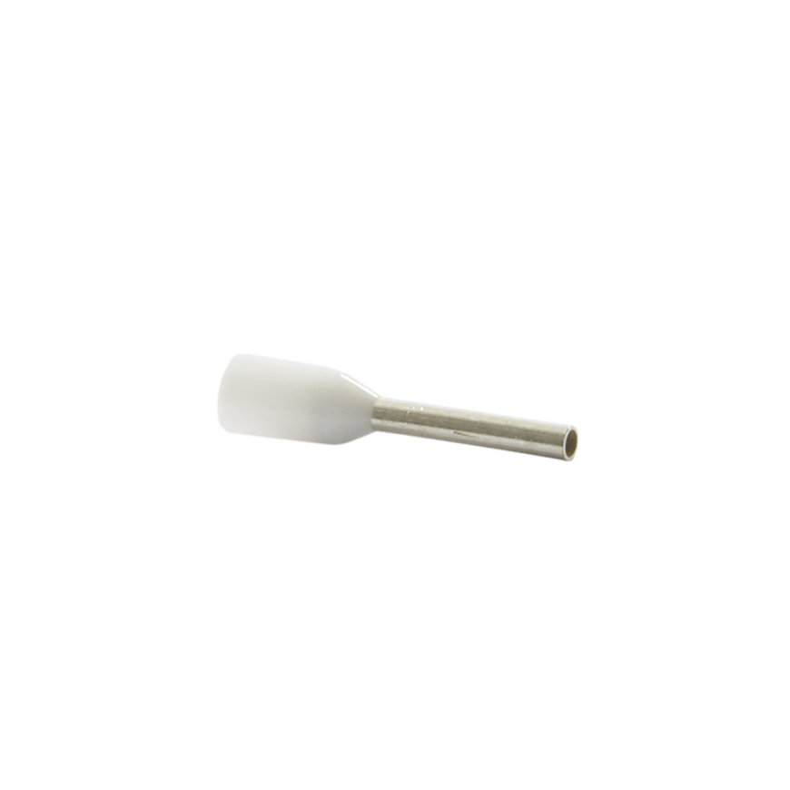 Klemko adereindhuls, geïsoleerd, pp, wit, 0,5 mm², penlengte = 8 mm, 100 stuks 
