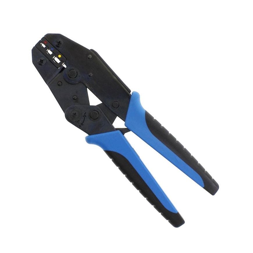 Klemko krimptang, type BlueGrip, voor geïsoleerde kabelschoenen 0,5 - 6,0 mm², ovaalpers 