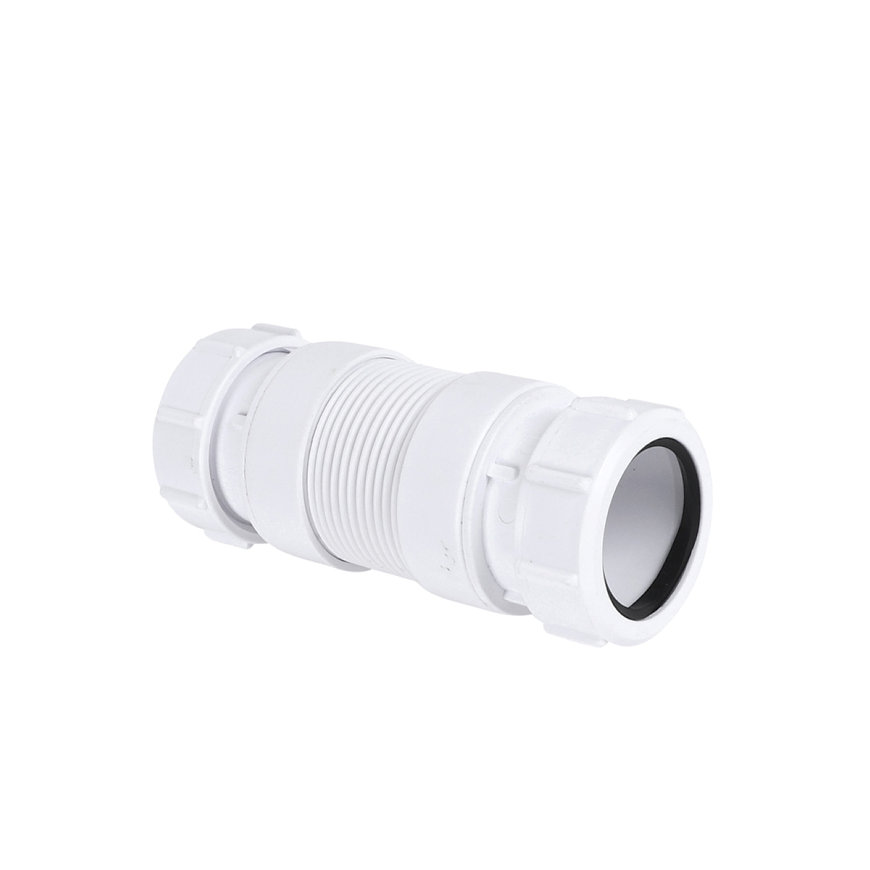 McAlpine Miniflex flexibele afvoerbuis, pp, type A, 2x klem, 32 x 32 mm 