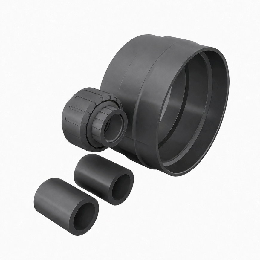DAB E.sytank aansluitkit, pvc, 160 mm 