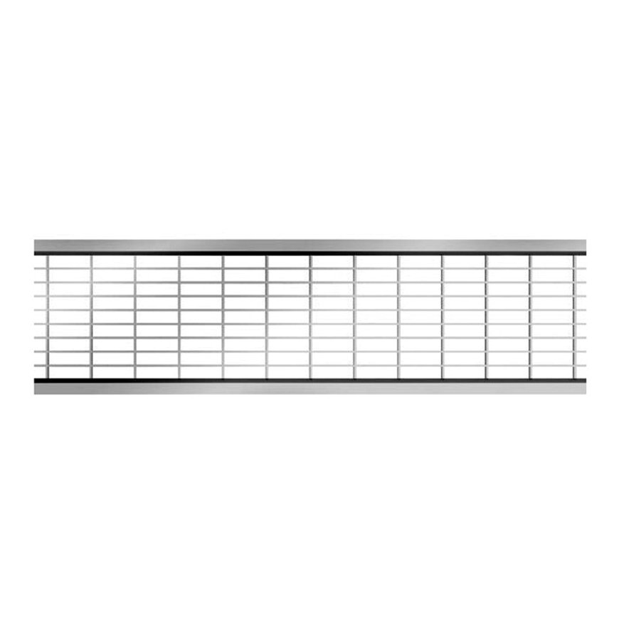 ACO maasrooster, type Euroline/Hexaline, rvs 304, A15, 100 x 11,8 cm 