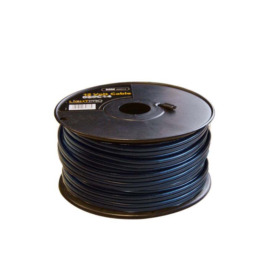 Lightpro kabel, AWG14, 12 Volt, l = 25 m 