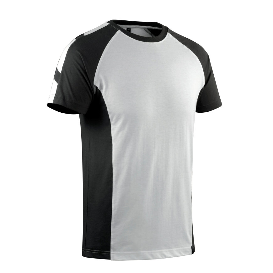 Mascot Potsdam T-shirt, korte mouwen, wit/donker antraciet, maat XL 