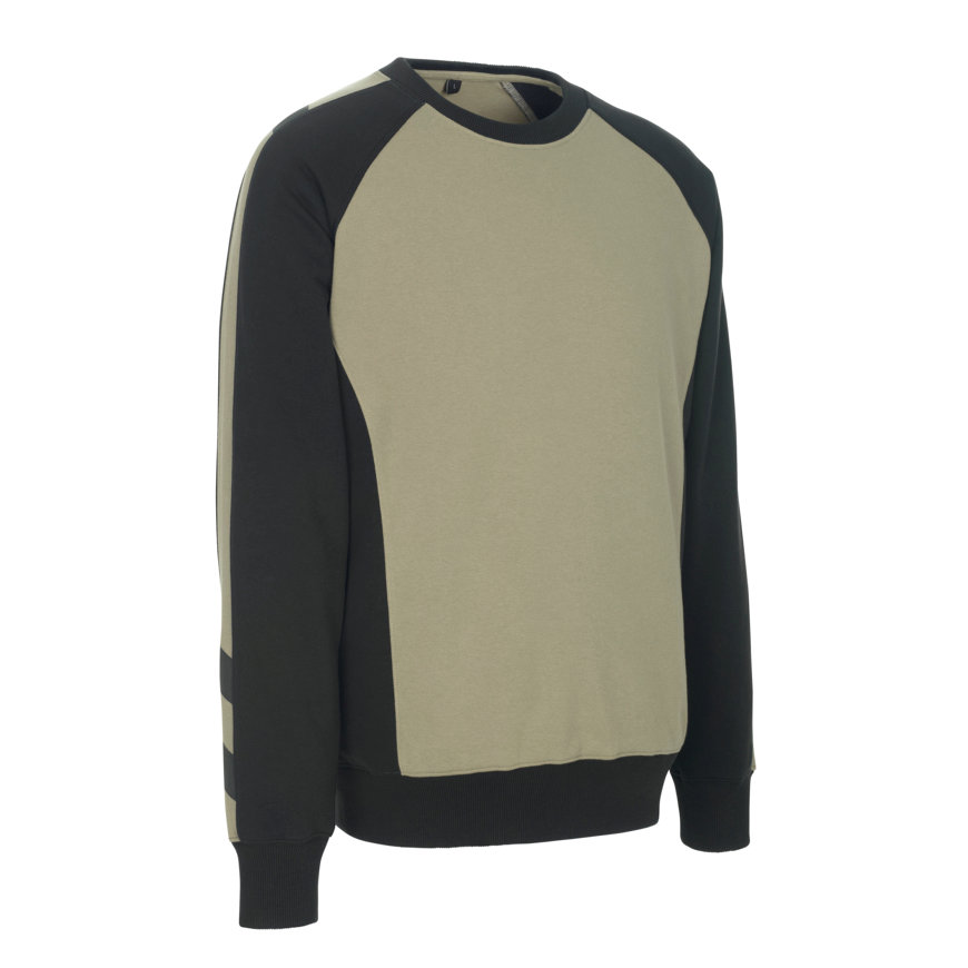 Mascot Witten sweater, licht khaki/zwart, maat XXXL