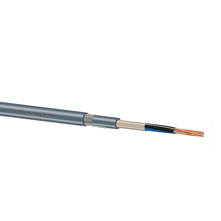 VO-YMvKas installatiekabel (grondkabel), Dca 0,6/1 kV, s2, 4x 2,5 mm², l = 100 m 