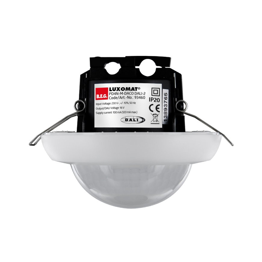 B.E.G. aanwezigheidsmelder, plafond, PD4N-M-DACO dali-2, wit