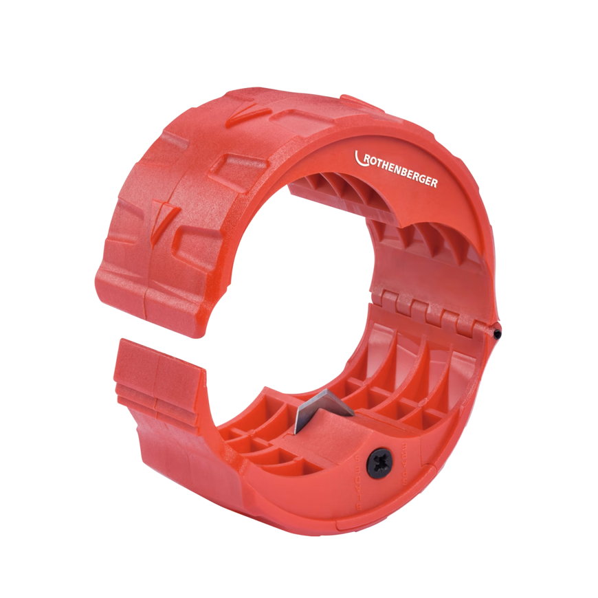 Rothenberger pijpsnijder, type Rocut Plastic Pro, pe, pp en pvc pijp, werkbereik 32 mm & 40 mm