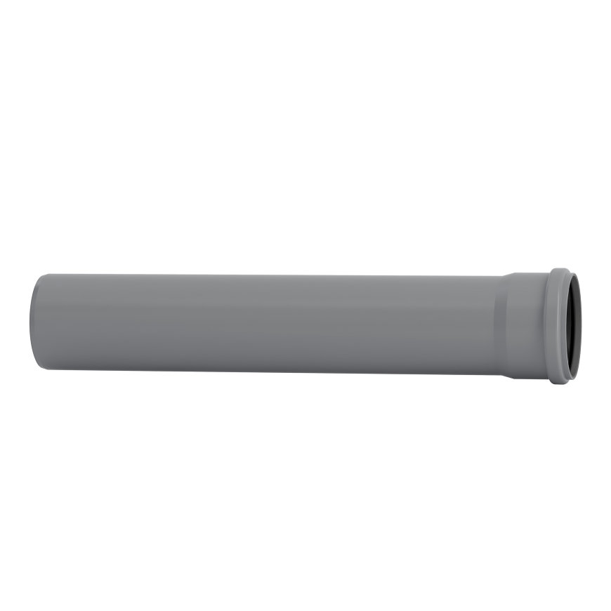 Valsir PP, HT Abflussrohr mit Muffe, DN/OD = 32 mm, l = 150 mm 