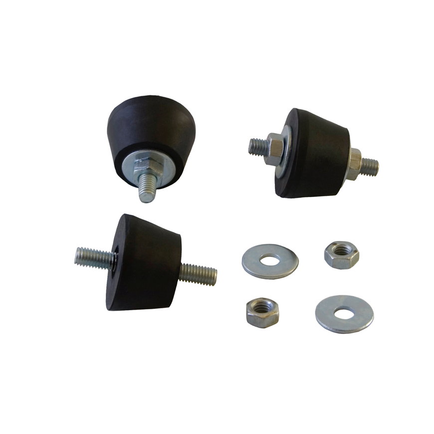 Canalit trillingsdemper, h = 26 mm, M8, 19 - 90 kg, verpakking à 4 stuks 