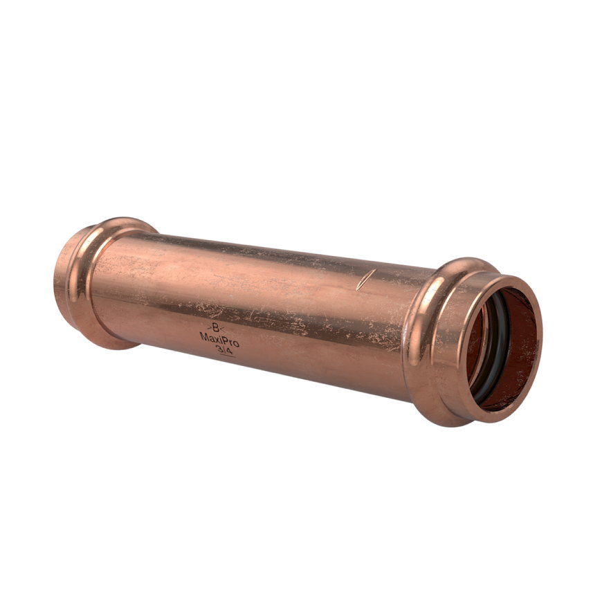 Bänninger MaxiPro reparatiekoppeling, koper, 2x pers, ¼", verpakking à 5 stuks