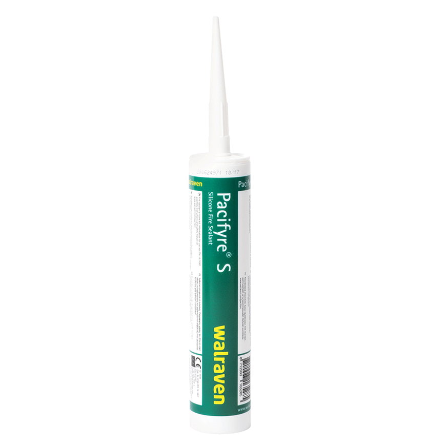 Walraven Pacifyre brandwerende siliconenkit, type S, wit, 300 ml 