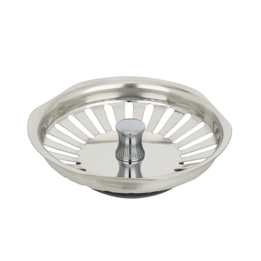 Sanivesk afvoerplug, rvs, t.b.v. korfplug, 42 mm 