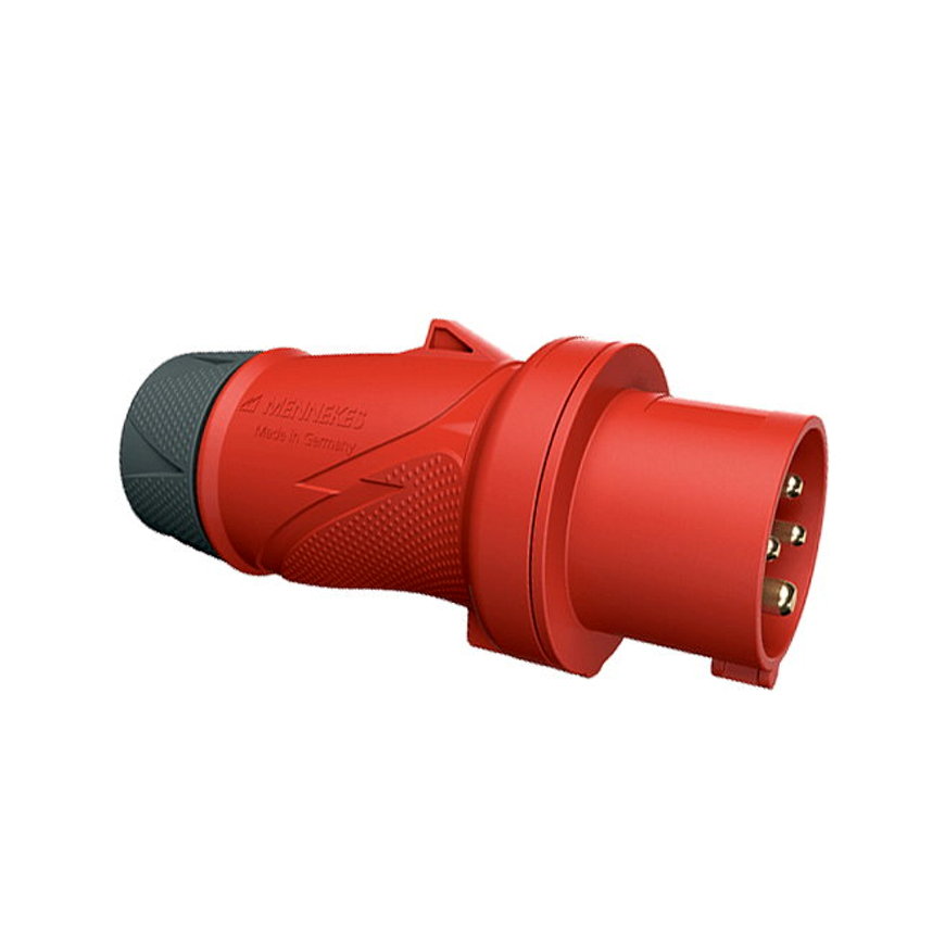 Mennekes CEE contactstop, 400 V, 4-polig, 32 A, IP54, ErgoContact, PTX 