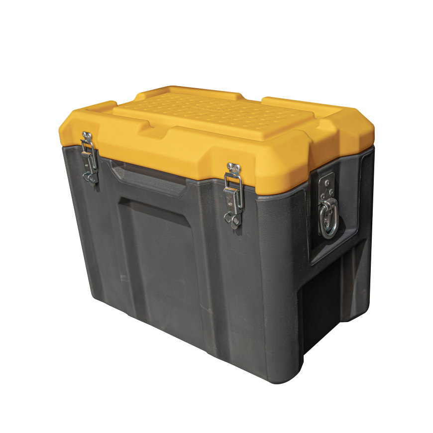 DS gereedschapskoffer, type Premium, hdpe, geel, 300 x 600 x 415 mm, 60 liter 