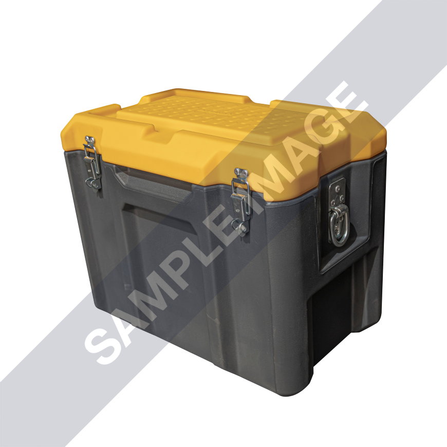 DS gereedschapskoffer, type Premium, hdpe, geel, 600 x 1000 x 415 mm, 240 liter 