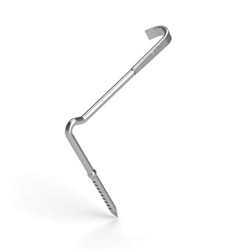 Ubbink tikhaak voor dakpan, 409 220, rvs, verpakking &agrave; 250 stuks 