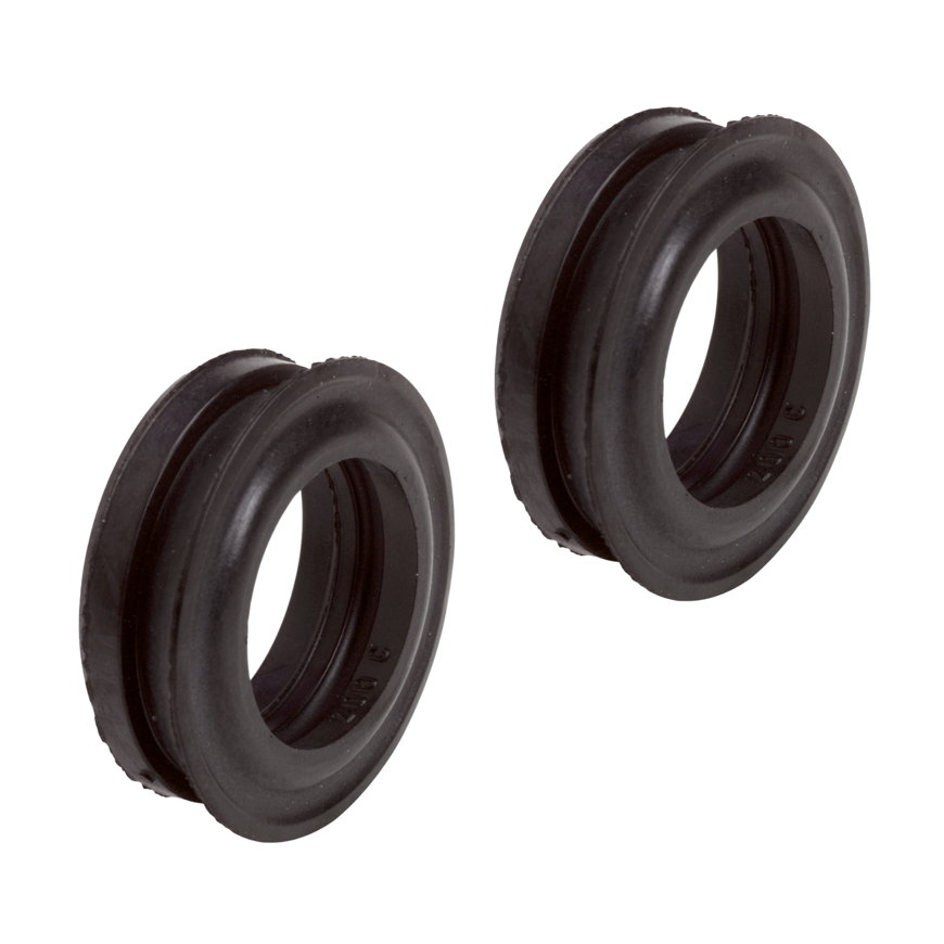 SummerRain rubberring messing koppeling, universeel, 2 stuks 