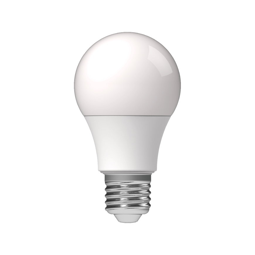 LED's light led SMD lamp, E27, peer, A60, 8 W, 806 lm, 2700 K 