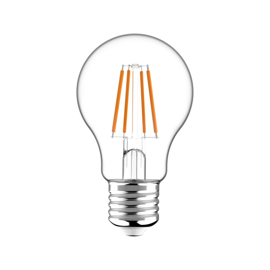 LED's light led filament lamp, E27, peer, A60, 4,5 W, 470 lm, 2700 K, helder 