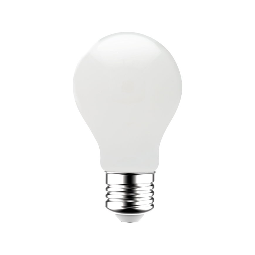 LED's light led filament lamp, E27, peer, A60, 7 W, 806 lm, 2700 K, opaal, dimbaar 