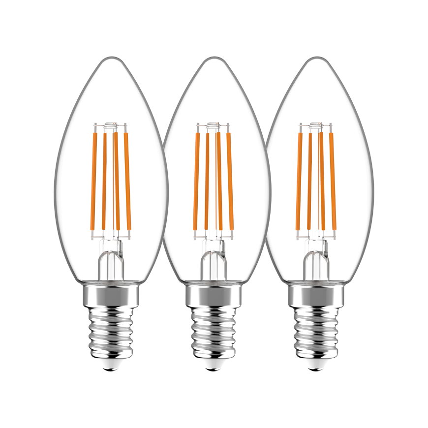 LED Kaarslamp E14 & E27 | Ook voor kroonluchter LED Kaarslamp E14 & E27 | Ook voor kroonluchter
