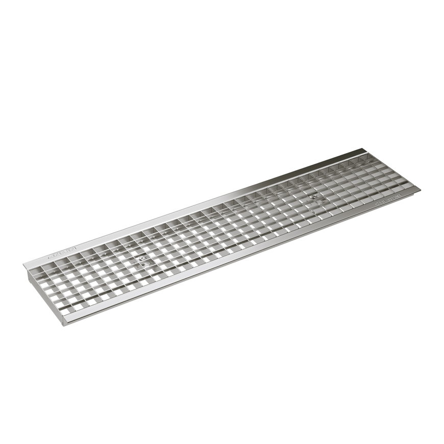Anrin maasrooster, type SELF-200, gegalvaniseerd, met roosterbevestiging, B125, 100 x 25 cm 
