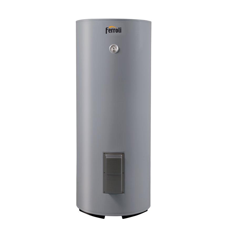 Ferroli boiler, type Ecounit F200-1C, met spiraal, 167 liter 
