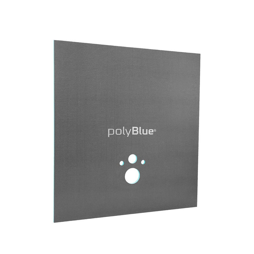 PolyBlue toiletplaat, l x b x d = 1300 x 1200 x 20 mm