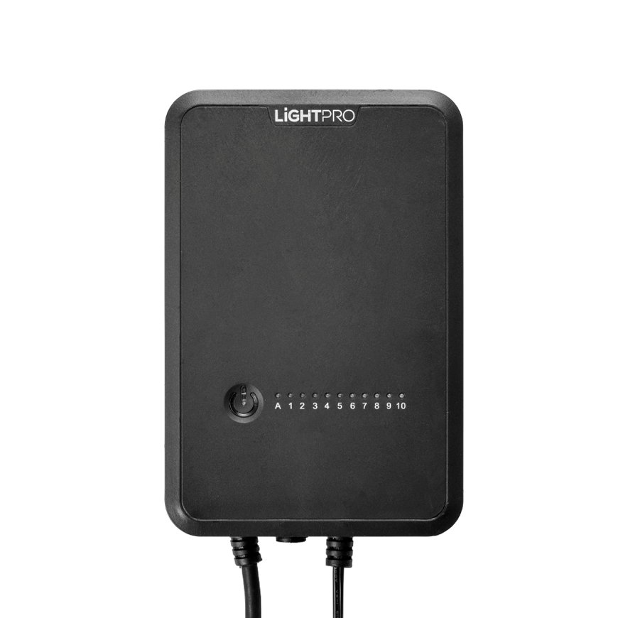 Lightpro transformator, 100 W, incl. timer en connector M 