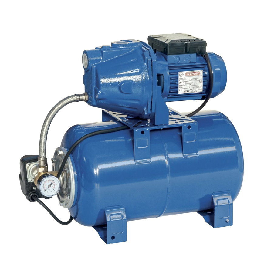 Speroni zelfaanzuigende hydrofoor, CAM 100/25, 0,75 kW, 230 V 