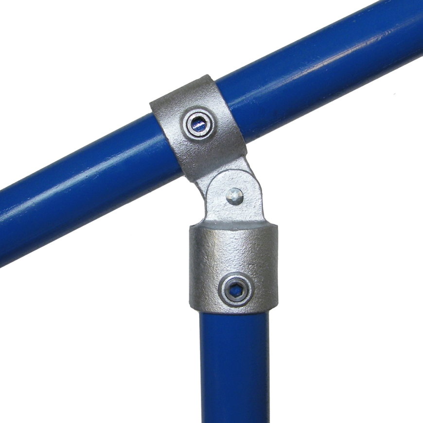 Norma schoorklem voor steigerbuis, staal, 2-poot, d = 33,7 mm 