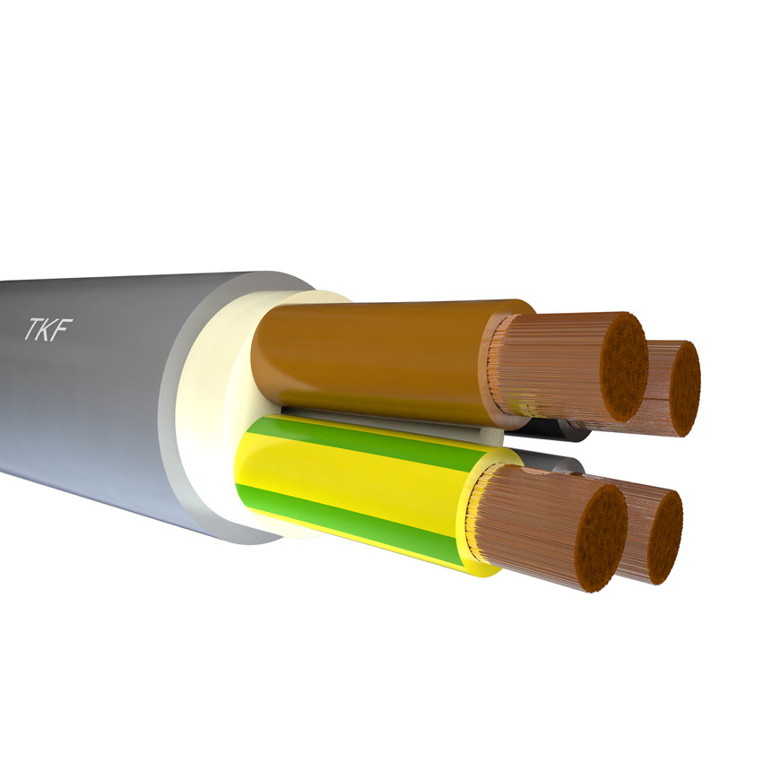 TKF instalflex YMvK-ss installatiekabel, Cca-s2, d2, a3, 5G 95 mm&sup2;, l = max. 1000 m 
