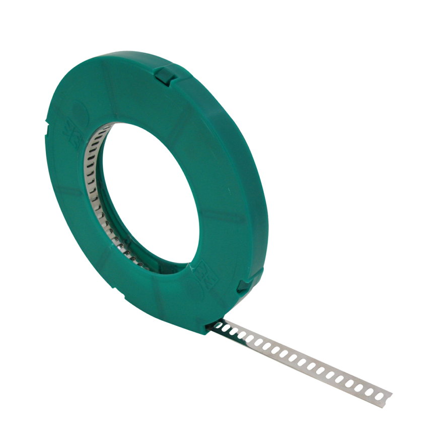 Walraven montageband, rvs, BIS IKS2000, 13 x 0,4 mm, l = 20 m 