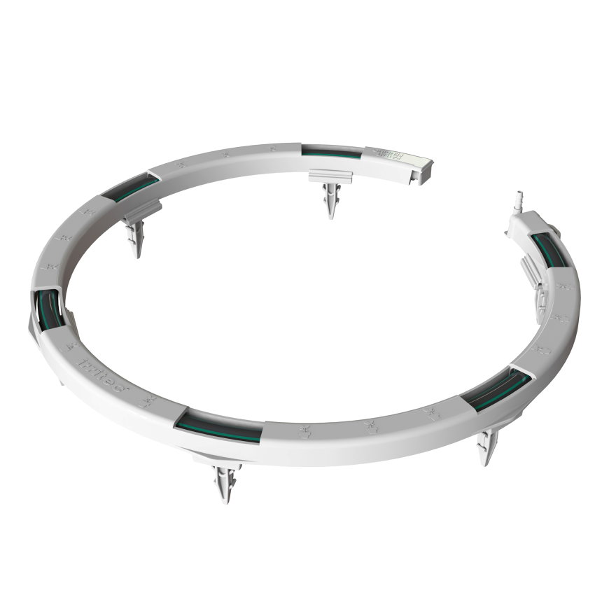 Irritec cirkel druppelaar, 8 druppelpunten, 2 l/uur, d = 250 mm 