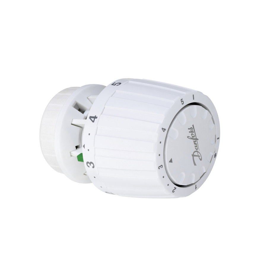 Danfoss thermostaatknop, type Aveo, met ingebouwde voeler, RA/M30 x 1,5 mm, bereik 7 - 28°C 