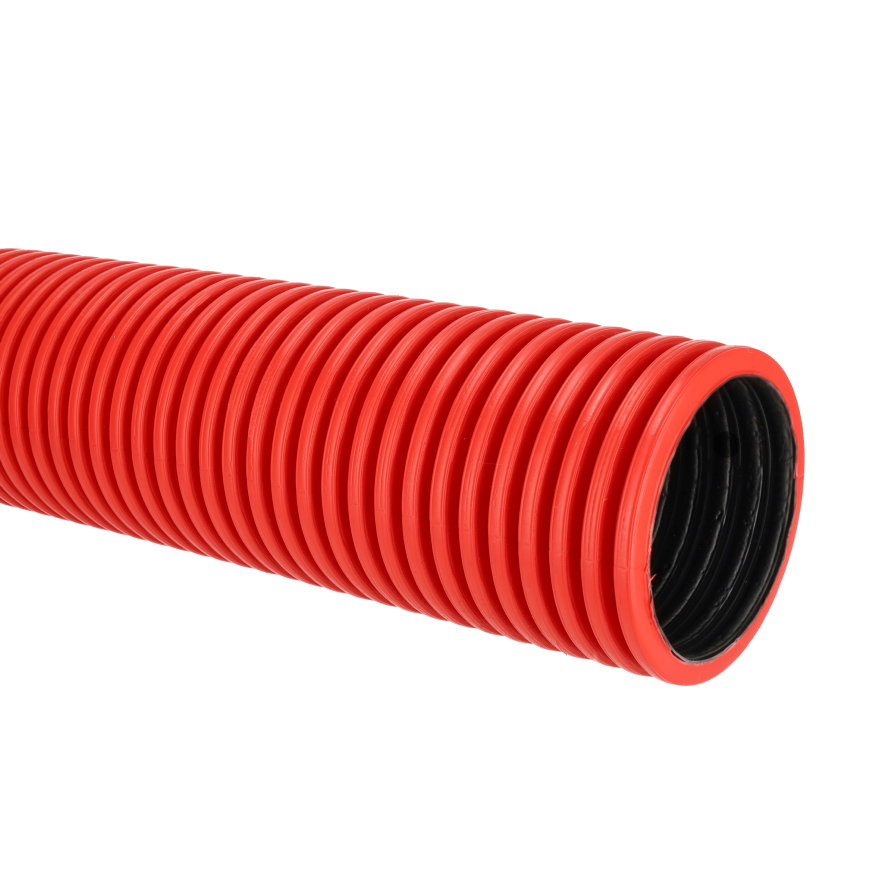 GrainDuct kabelbeschermingsbuis, pe, met trekdraad, rood, 40 mm, l = 50 m 