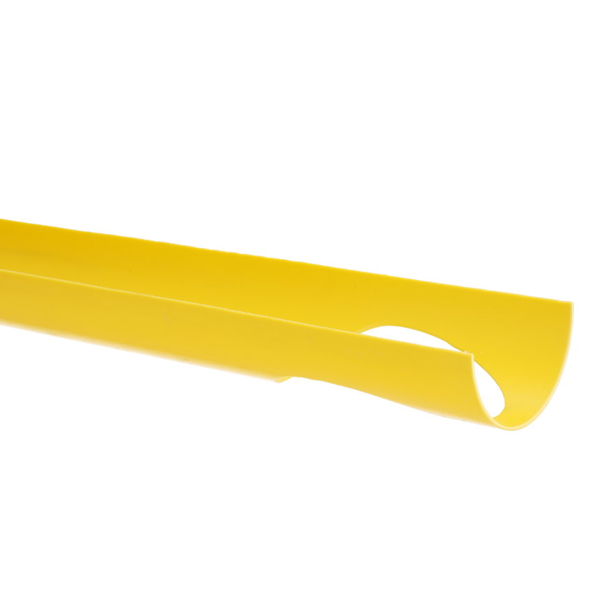 GrainPlastics Böschungsrinne, für Drainagerohr, PVC, d = 80 mm, l = 1000 mm 