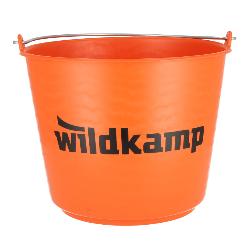 Wildkamp bouwemmer, oranje, 12 liter, pe 