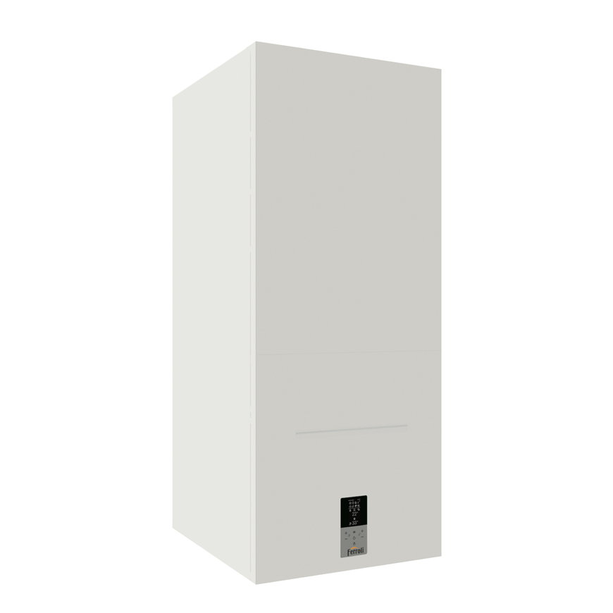 Ferroli binnenunit voor split lucht - water warmtepomp, excl. boiler, type Omnia SW-T 3.2, model 4 